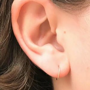 BRAND NEW 14K GOLD FILLED HUGGIE EARINGS